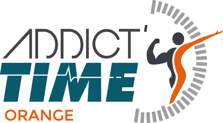 Logo Addict'Time Orange